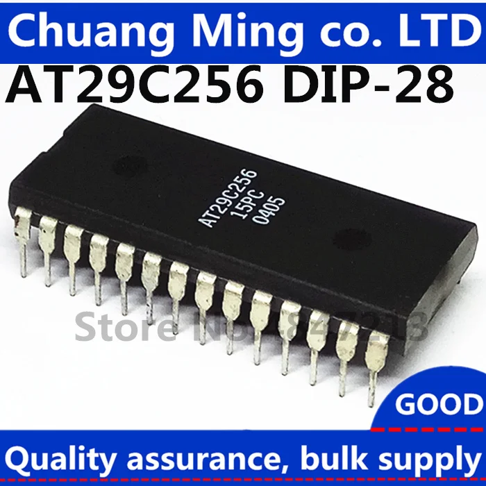 

Free Shipping 1pcs/lot AT29C256-12PC AT29C256-15PC AT29C256 DIP-28 In stock, in large supply