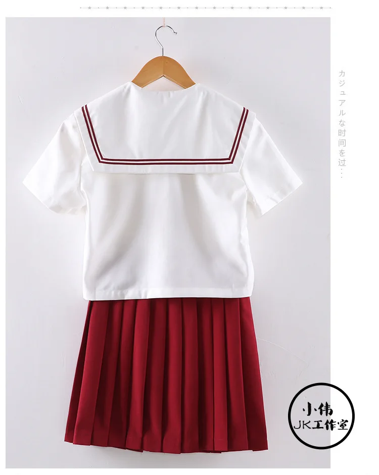 Новое поступление японский JK комплекты школьная униформа для девочек Сакура Embroideried осень школы Для женщин Новинка матросские Костюмы
