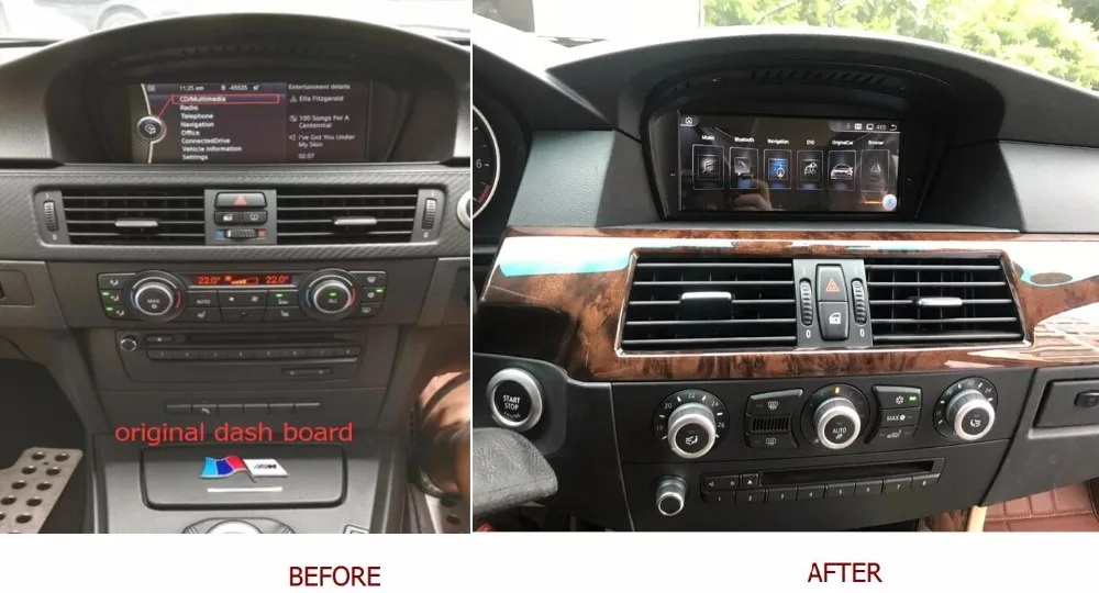 Top 4G ram 8.8 inch Android 9.0 Car monitor for BMW 3s E90 E91 E92 M3 2005 - 2010 Stereo Radio Vedio Audio GPS Navi Media Headunit 1