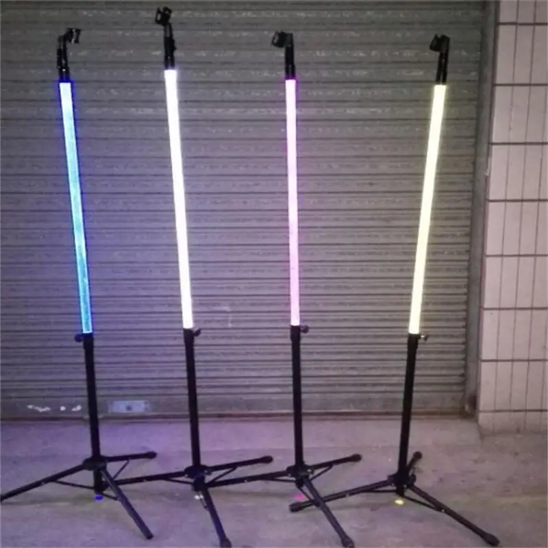 

New design colorful glowing flashing LED microphone stand LED microphone base for singer