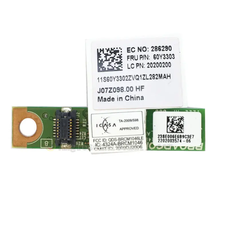 60y3303 модуль Bluetooth 4.0 bcm20702wd FRU для Lenovo ThinkPad X200 X300 R60 R60E T60 T60p X60 X60s z60m Z60t W500 w700 T530i