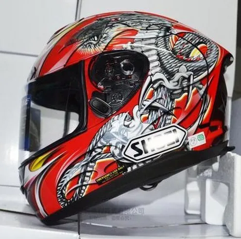 SHOEI X12 helm Cina naga balap motor 