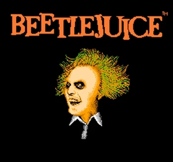 

Beetlejuice Region Free 60 Pin 8Bit Game Card For Subor Game Players