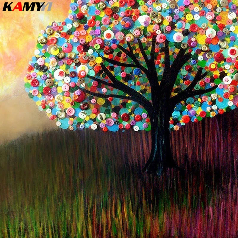 

Diamond Painting Cross Stitch Cartoon Full Square/Round Drill 5D DIY Mosaic Diamond Embroidery Tree Decoration Home XY1