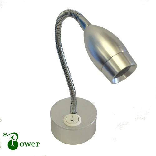 wall mount gooseneck reading light