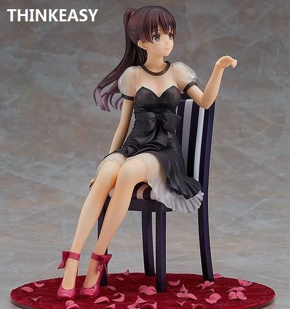 

THINKEASY 20cm Anime Saenai Heroine No Sodatekata Megumi KATO Sexy Action Figure PVC Schoolsuit bikini girl Collection toys