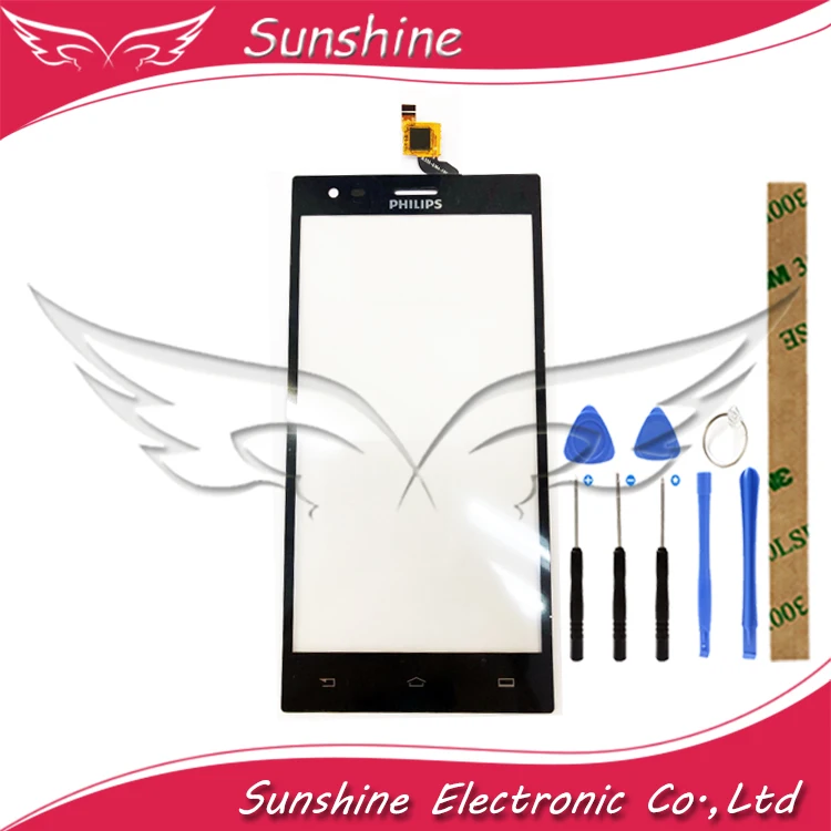 

100% Tested High Quality For Philips Xenium S616 With Touch Screen Front Glass Digitizer