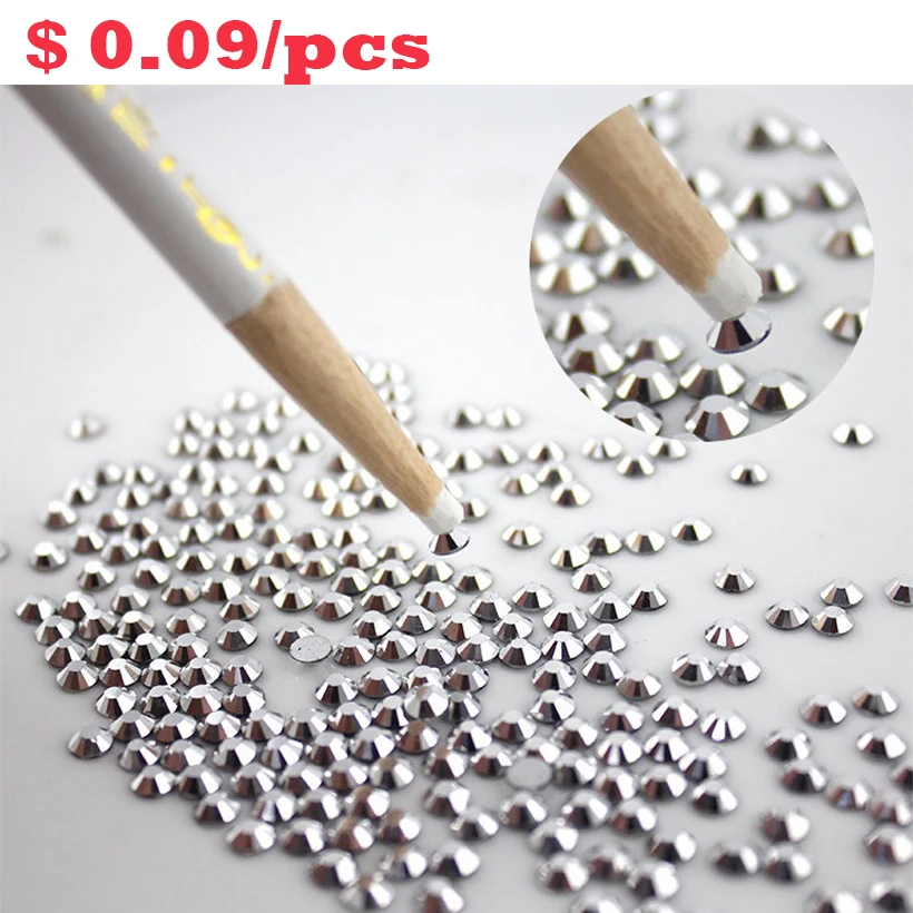 Whole Rhinestone Picker Upper From China Volodia Stainless Steel Dotting Pen Nail Art Dexoration Tools Rhinestone Picker Point China