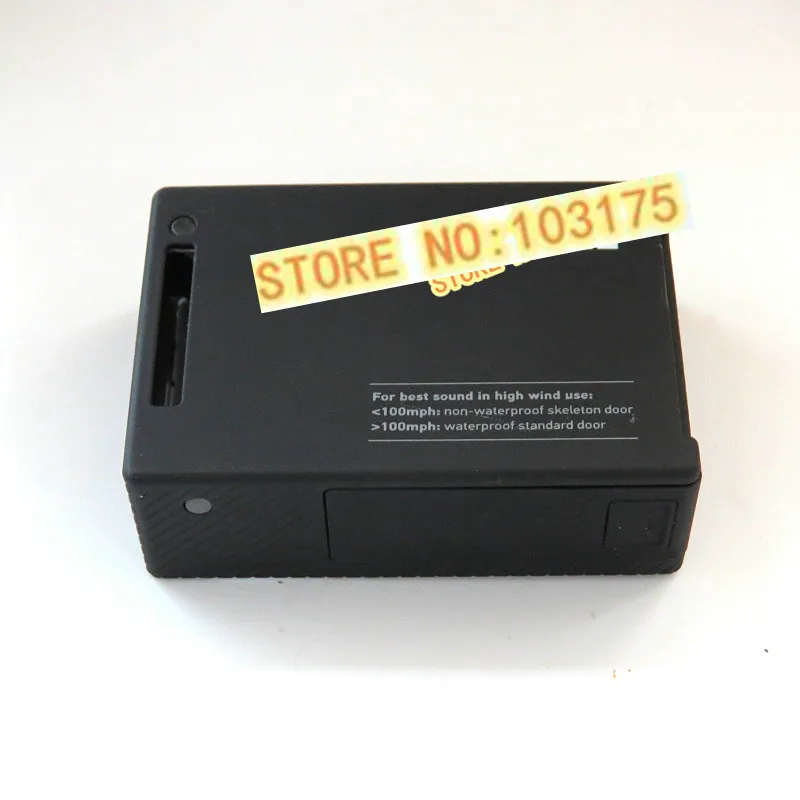 

Original Rear Back Door Cover Case Housing Unit For GoPro Hero 4 Hero4 Black Edition with Battery Box Power Flex