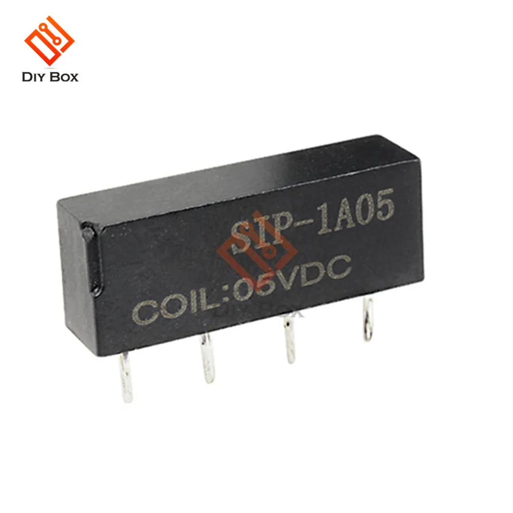 5 в постоянного тока реле SIP 1A05 Герконовое сопротивление 450 ~ 550ом для PAN CHANG 4PIN|relay