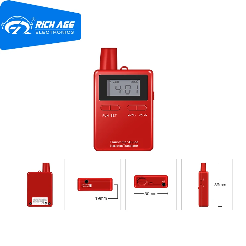 Rich Age RC2401 digital wireless portable whisper