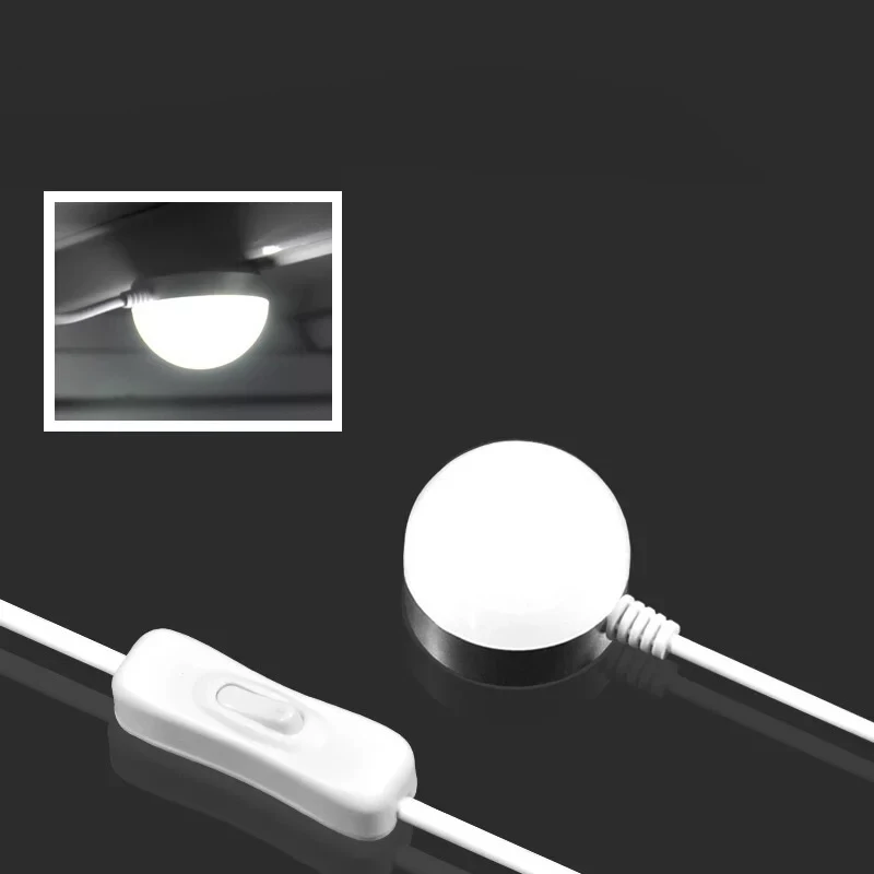 Светодиодный ночник с питанием от USB светодиодная подсветка под шкаф аварийное
