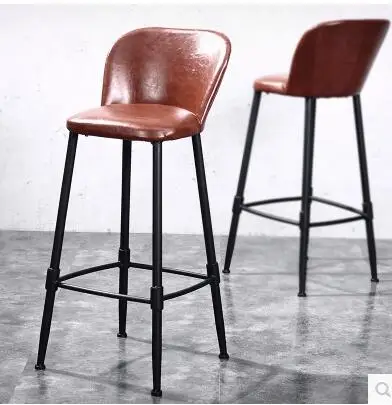 Bar chair. Vintage bar stools. Back seat. Lounge chair. Cafe chair. Iron chair