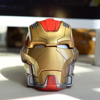 

[Best] The avengers 4 super hero iron man ashtray figure model Iron man Piggy bank toy kids child adult gift