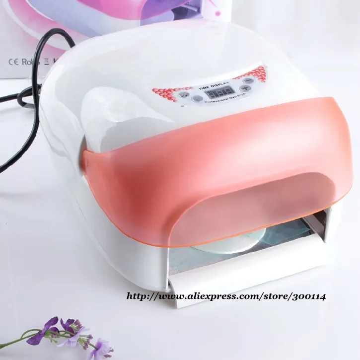 Whole Professional Auto Sensor Nail Art Uv Lamp 36w Light Whole Professional Auto Sensor Nail Art Uv Lamp 36w Light Gel Curring Fan Dryer With Bulbs 8sets Lot Free Shipping In Dryers From Beauty