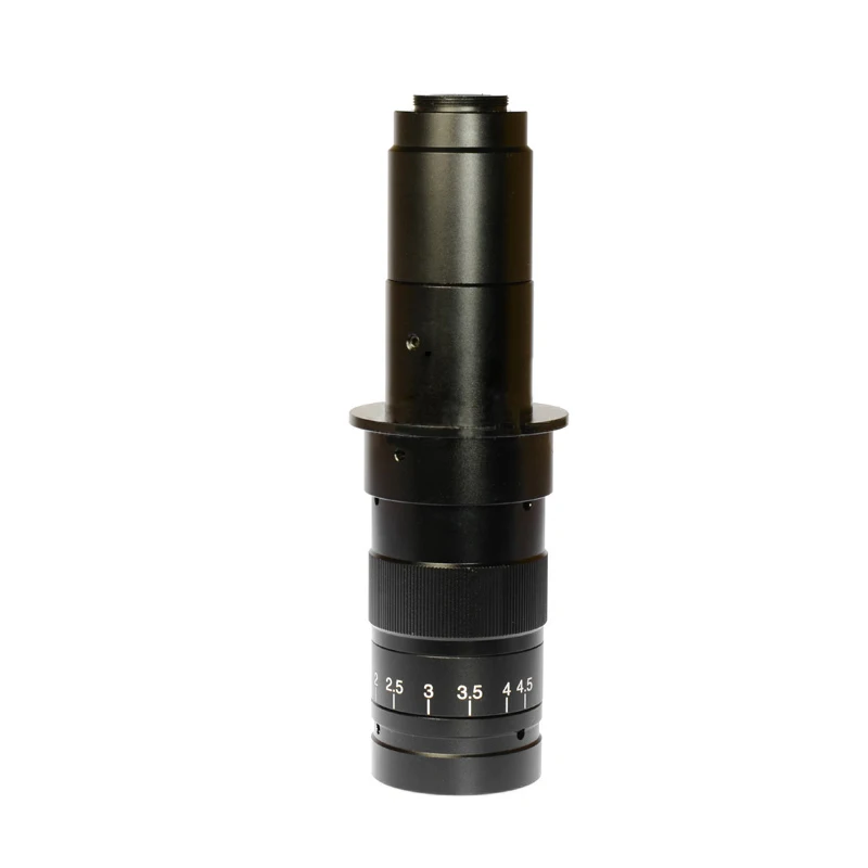 

180X Monocular Optical Zoom C-Mount Lens Eyepiece 0.7X-4.5X Adjustable 25 mm CCD C Mount Industrial Microscope Digital Camera