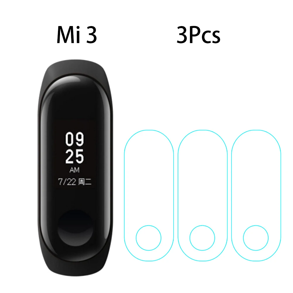 Защитная пленка для Xiaomi mi Band 2 3 Защитная пленка для экрана mi band Band2 Band3 Защитный Мягкий Nano браслет