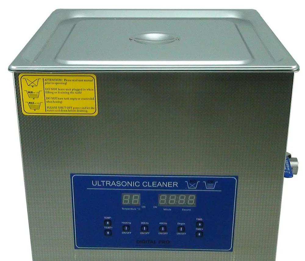 15L 360W Digital Ultrasonic Cleaner Double Frequency PS 60AD 28/40KHz