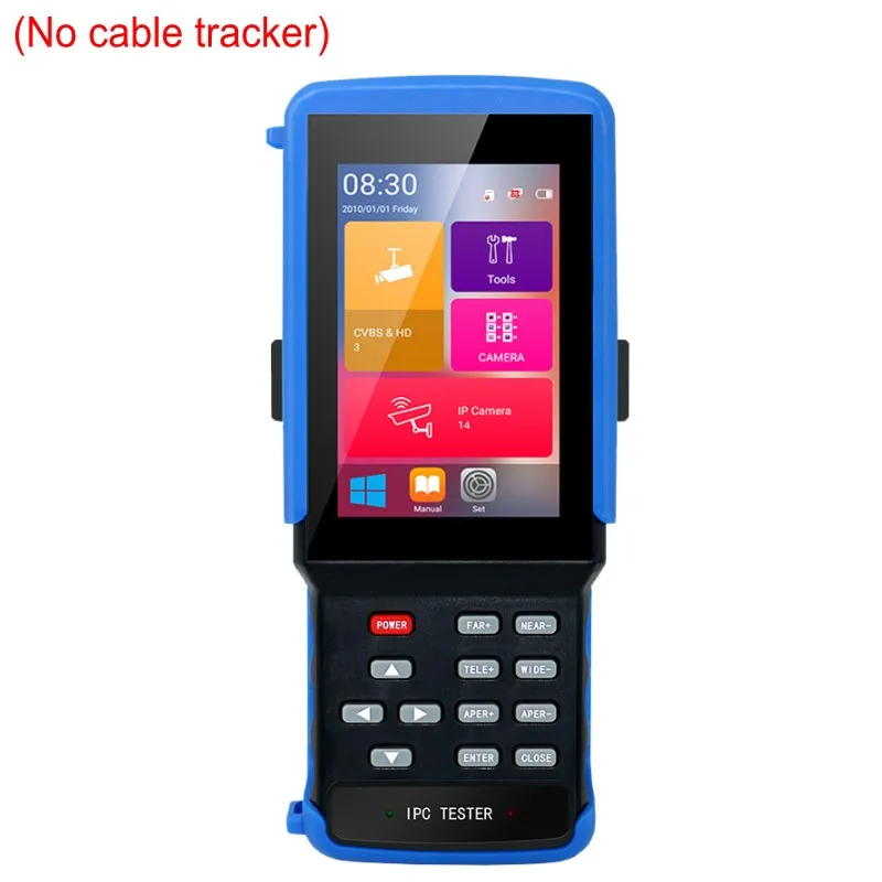 no cable tracker Новейший коаксиальный HD4.0 CCTV Тест er IPC9310 H.265 4 к IP 5MP AHD 8MP CVI TVI CVBS камера тест er монитор ONVIF POE UTP/RJ45 TDR тест - Цвет: no cable tracker