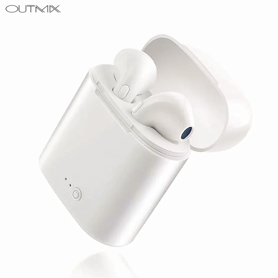 

i7s TWS Mini Wireless Bluetooth Earphone Stereo Earbud Headset With Charging Box Mic For All Smart phone