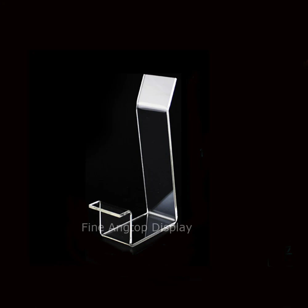 5pcs/lot Jewelry Holders Slant Back Acrylic Shoe Riser 3 level acrylic cosmetic bottle step display jewelry showing stand riser tiered acrylic display holder props