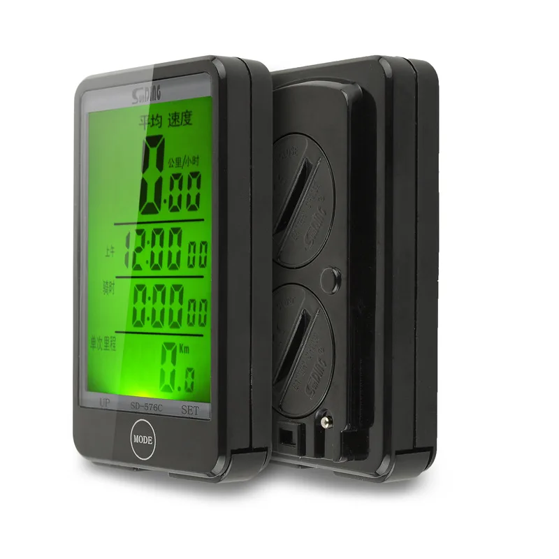 

Hot Sale Waterproof Auto Bike Computer Light Mode Touch Wired Bicycle Computer Cycling Speedometer with LCD Backlight