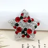 CINDY XIANG elegante estrella de diamantes de imitación broches para las mujeres Vintage de Navidad pines fiesta abrigo con joyas accesorios de Jersey se venden bien ► Foto 2/6