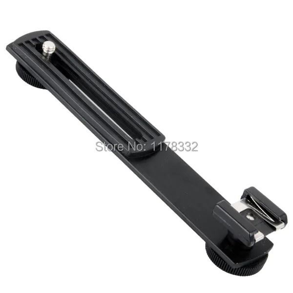 

100% New Flash Bracket Hot Shoe DC Camera Arms Bracket Stand Mount For Canon 350D 450D Nikon D90 D3100 D5000 DSLR Free Shipping