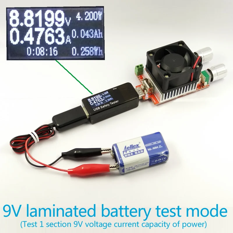 USB тестер батареи измеритель мощности вольтметр мощность амперметра 18650 литий-полимерный NIMH углеродный цинк никель-кадмиевый щелочной