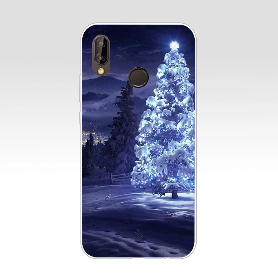 148WE the Christmas treeSoft силиконовый чехол из ТПУ для Honor 10 huawei p 20 30 lite y5 2018 p30 Pro mate