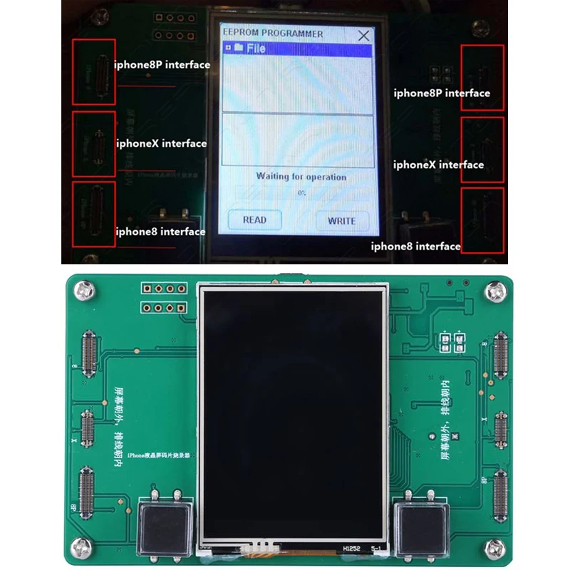 

New Arrive LCD Sensitization Data Backup Read Write Programmer Brightness Adjustment Mobile LCD Chip Programmerb For iphone8 8PX