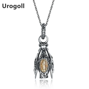 

Noble New Classic 925 Sterling Silver Fashion Earring Shape Pendant Necklaces For Girl Women Jewelry Gift