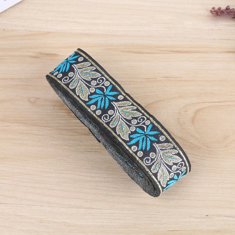 PPCrafts 1-1/" " 32 мм Высокое качество сатин-жаккард Кружево ленты DIY ручной Вышивание Костюмы Рюкзаки Шторы украшения кружево