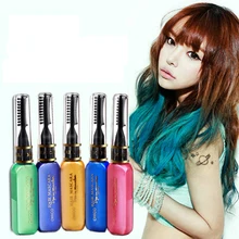 Корейская одноразовая палочка для волос, крем-краска для волос, не повреждает волосы, окрашенные в серый цвет, чистая краска для волос