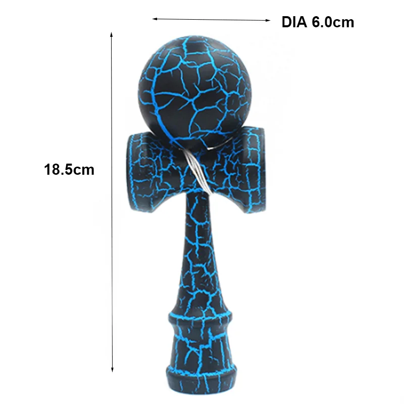 wonderful  Wooden Toy Outdoor Sports Kendama Toy Ball Children and Adults Outdoor Ball Sports Crack Beech Wood