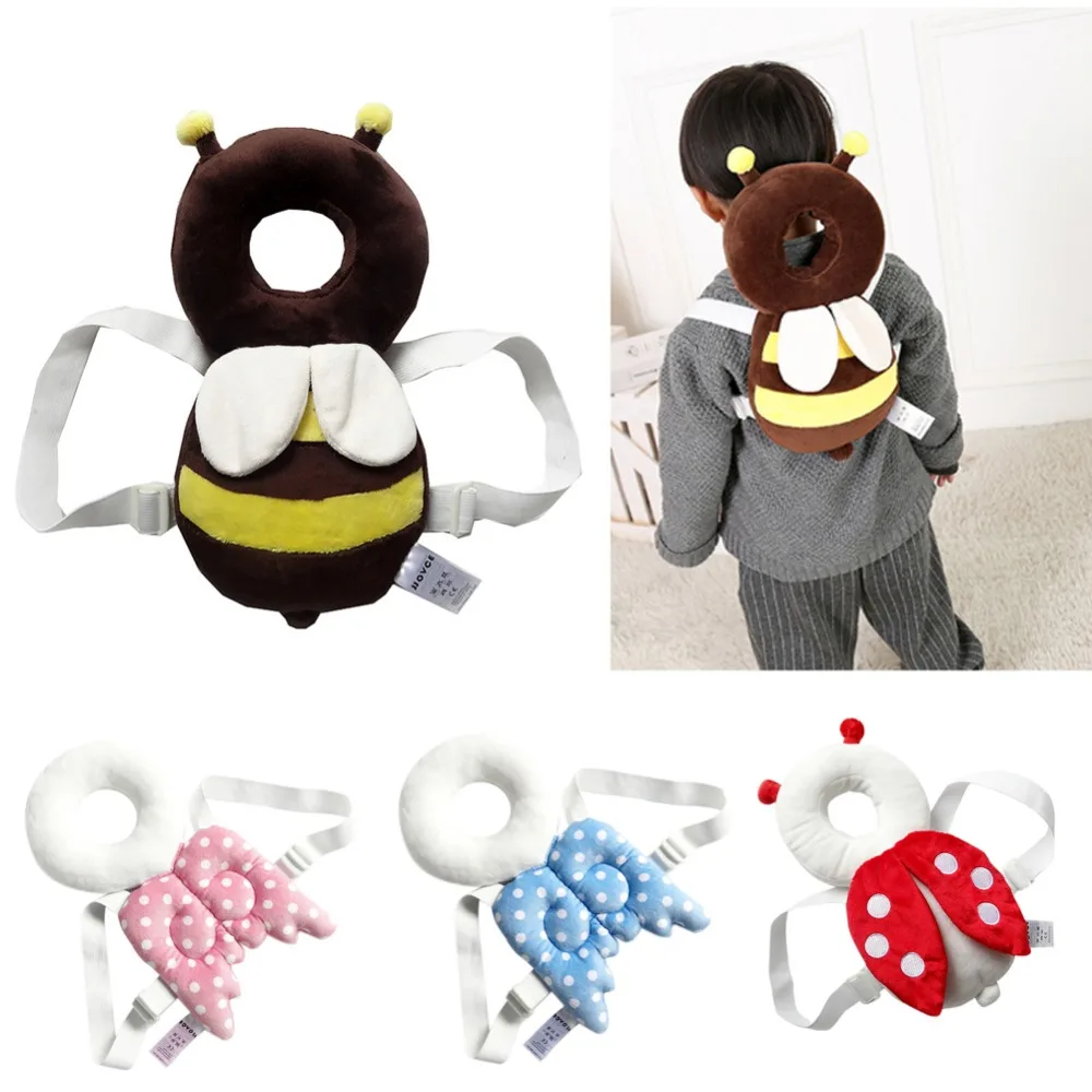 Baby Pillow Infant Toddler Sleep Positioner Cute Wing Shape Baby Anti Fall Cushion Head Pillow