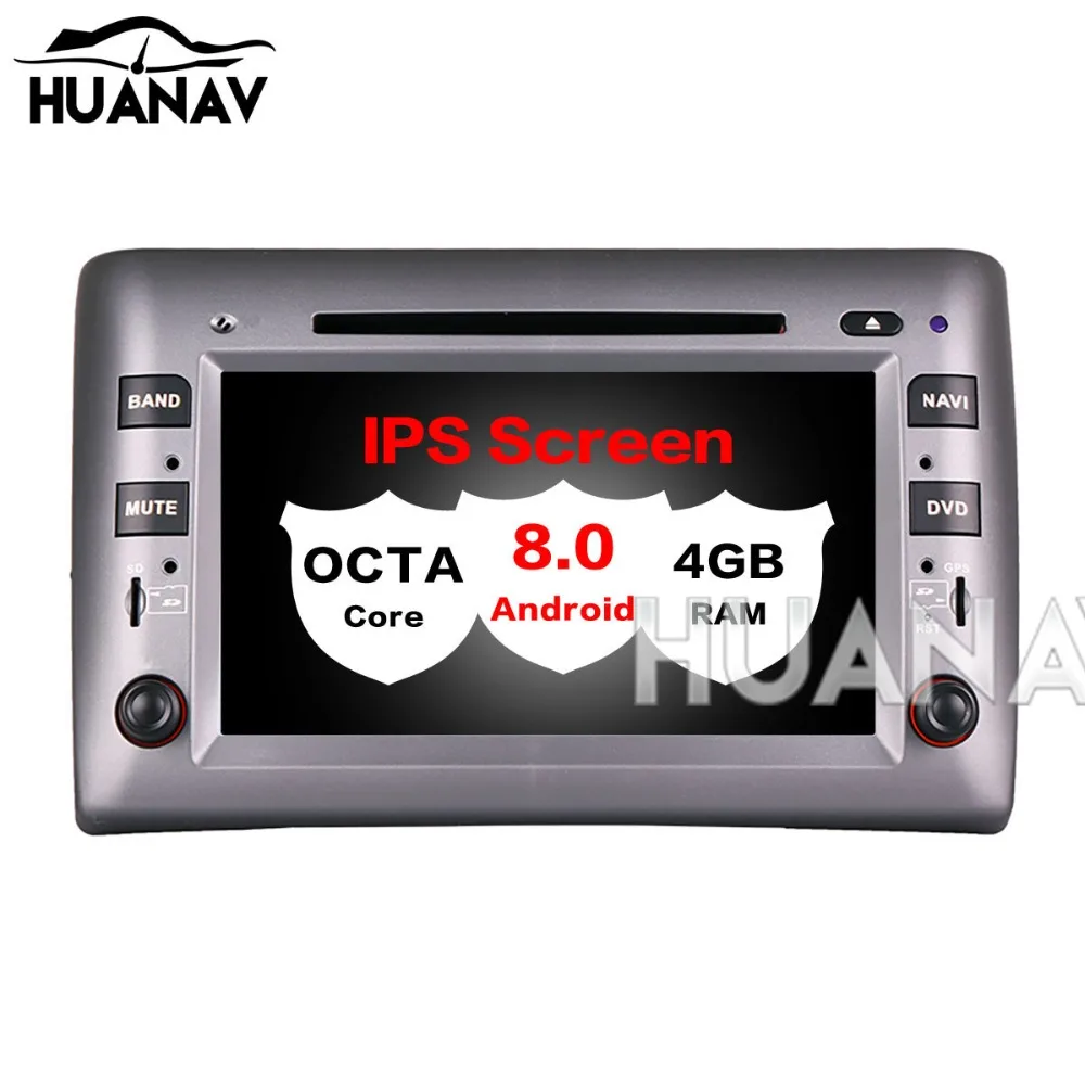 Автомобильный DVD плеер Φ для Fiat Stilo 2002 2010 2 din мультимедийный Головной блок Android 8 0 4