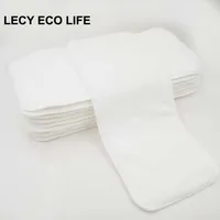 Absorbent reusable children cloth diaper insert,  4 layers microfiber fabric washable urine pads,size 17*41cm, 2pcs 1