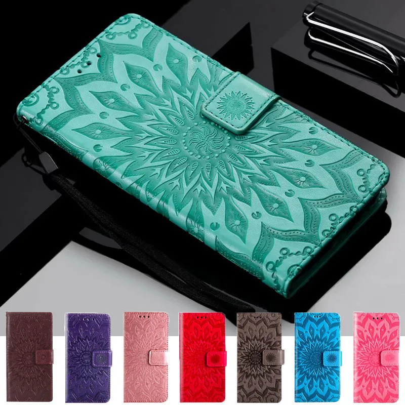 

Case For Huawei P8 P9 P10 P20 Mate 9 10 Pro lite mini 2017 P Smart Y3 Y5 Y6 II Y9 2018 Sun Flower Wallet Card Slot Phone Cover