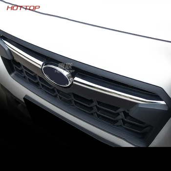 

Car cover Fit For Subaru XV 2018 ABS chrome front head grille racing grill logo trademake decorative trim