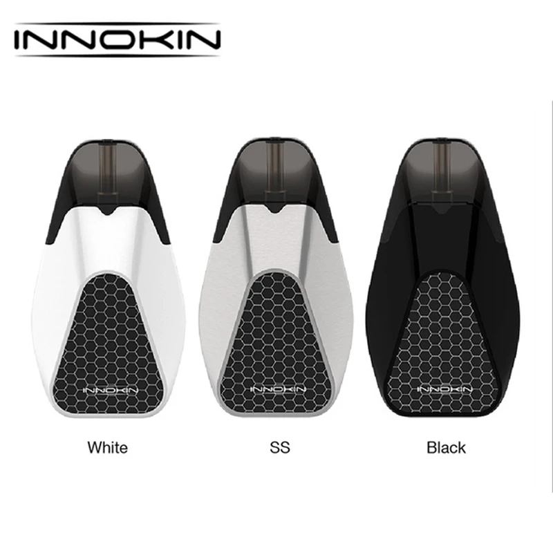 

Original Innokin DV Pod Starter Kit 500mAh Built-in Battery 2.8ml Capacity Cartridge 0.5ohm Plex 3D Vape Mesh Coil