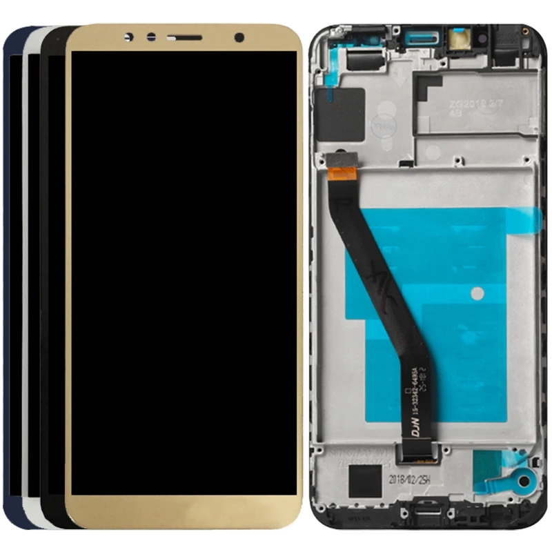Новый Honor 7C ЖК-дисплей для huawei 7A Pro ЖК-рамка дисплей сенсорный экран в сборе AUM L29 L41 5