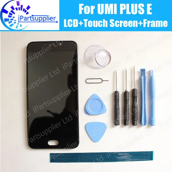 imágenes para Umi Plus E LCD Display + Touch Screen Digitizer + Conjunto Del Bastidor 100% Nuevo Original del LCD + Digitalizador Táctil para Umi Plus E + Herramientas imágenes para Umi Plus E LCD Display + Touch Screen Digitizer + Conjunto Del Bastidor 100% Nuevo Original del LCD + Digitalizador Táctil para Umi Plus E + Herramientas