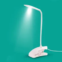 LED Creative Small Table Lamp Children Learning Eye Lamp USB Bedside Eye Lamp Led Clip Gift Table Lamp Use Home Office Dorm