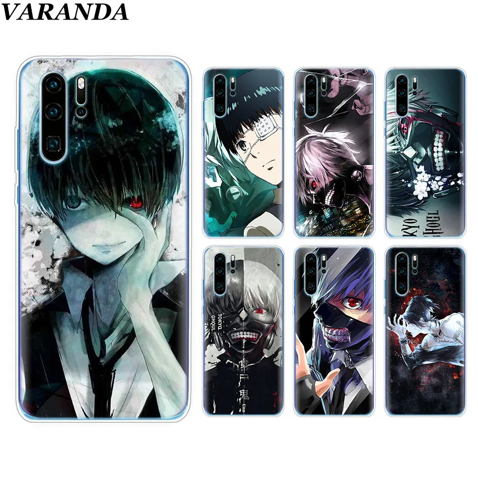 

Tokyo Ghouls Silicone Soft Case For Huawei P30 P30 Pro P10 P20 Lite P Smart Plus View 20 TPU Case Coque Fundas