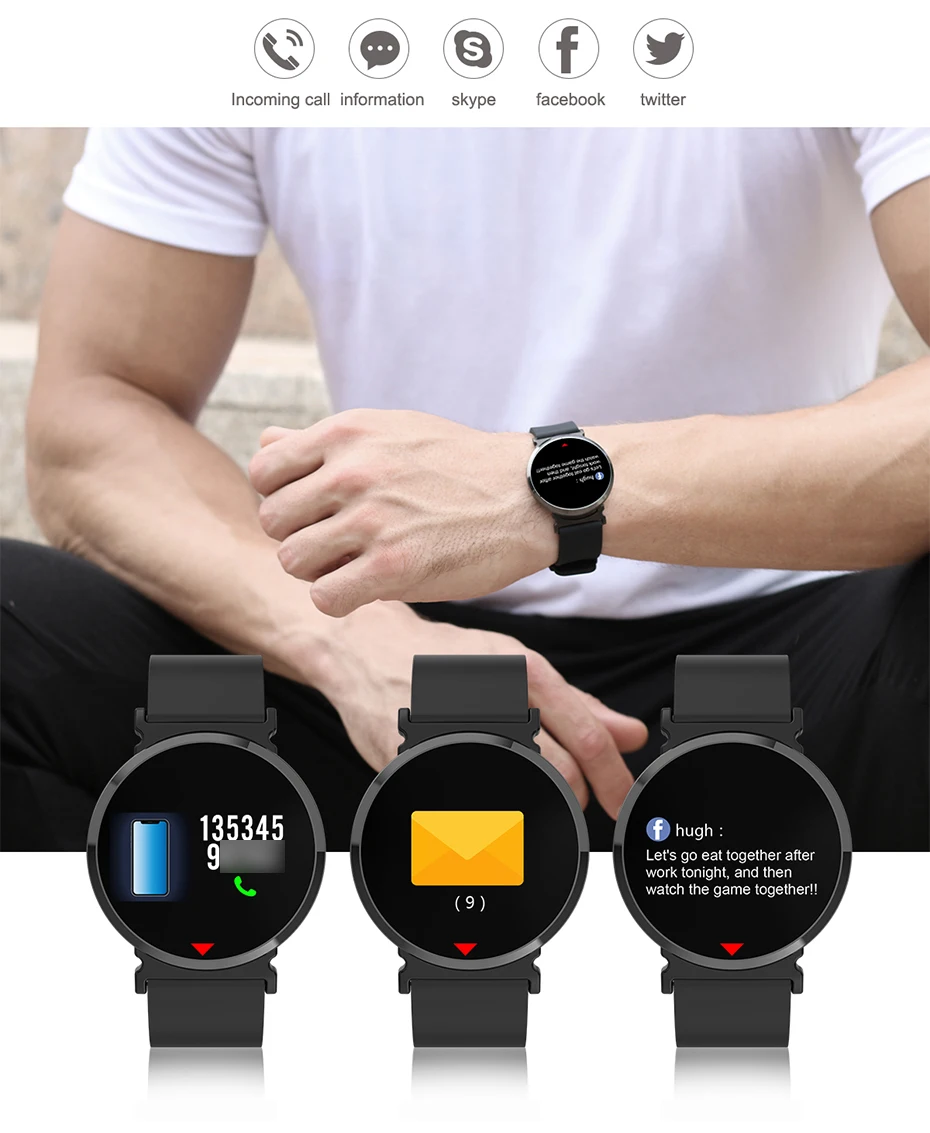 smart watch blood pressure heart rate monitor (8)