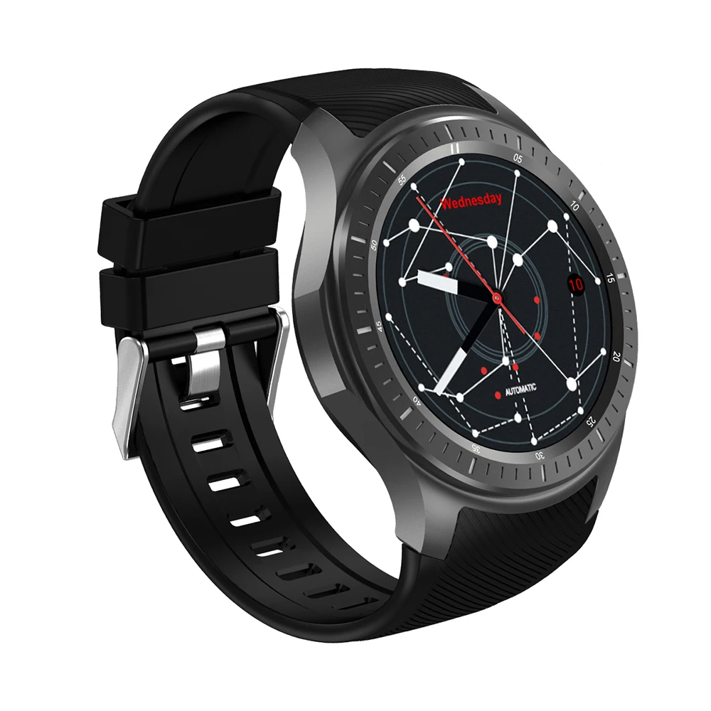 DM368 плюс 4G Смарт часы мужские полосы мужские Смарт часы gps WiFi BT4.0 шагомер relogio reloj inteligente Android 7,1 1G+ 16G - Цвет: Черный