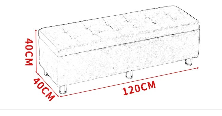 Бытовой стул для хранения простой несколько размеров изменить обувь диван табуреты прямоугольный для одежды магазин примерочная кровать пуфик