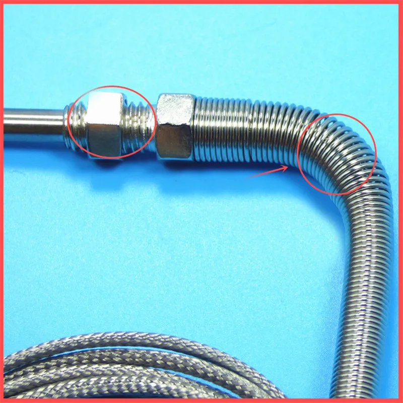Зонд термопары 0 400 C типа K 100 мм датчик s 1 м/2 м кабель температуры|thermocouple probe|temperature