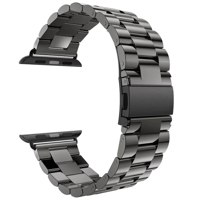 Best Offers For Apple Watch Band 42mm Black Gold Stainless Steel Bracelet Buckle Strap Clip Adapter for Apple Watch Band 38mm for iWatch Best Offers For Apple Watch Band 42mm Black Gold Stainless Steel Bracelet Buckle Strap Clip Adapter for Apple Watch Band 38mm for iWatch